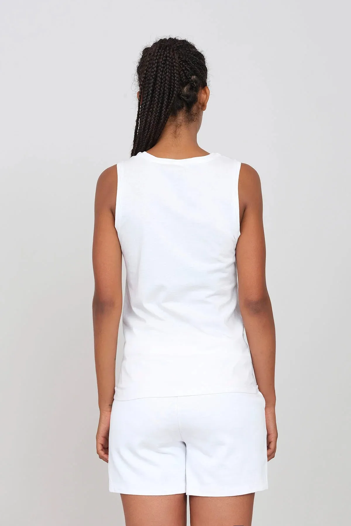 Women's Tank Top White sold by Ivalo.com product image thumbnail 3