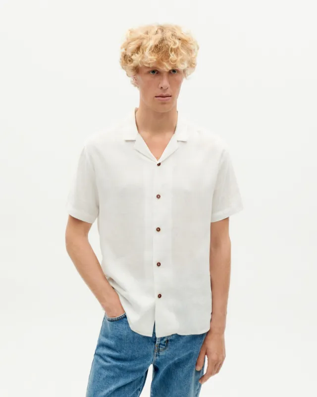 Hemp Jules Shirt White sold by Ivalo.com