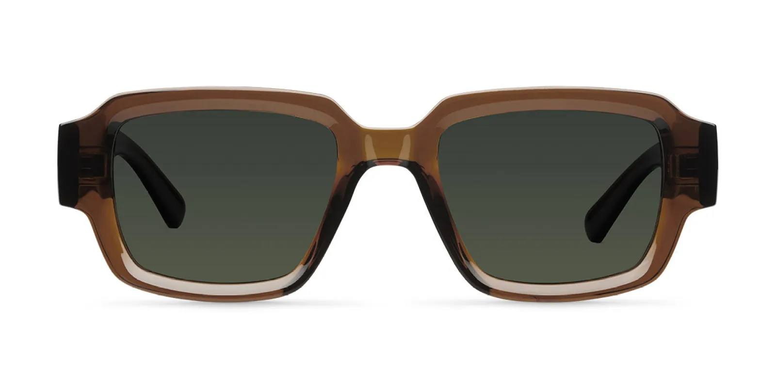 Zuri Sunglasses Mustard Olive sold by Ivalo.com