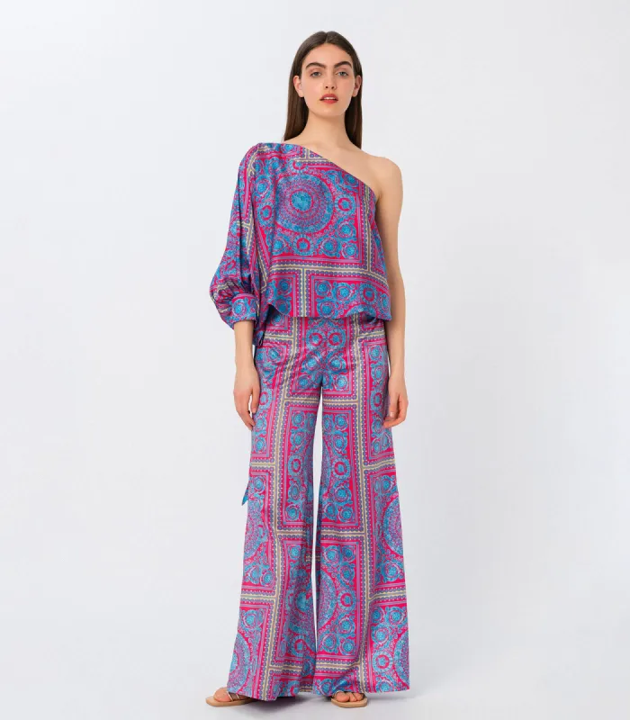 Amelie Print Flared Pants sold by Ivalo.com