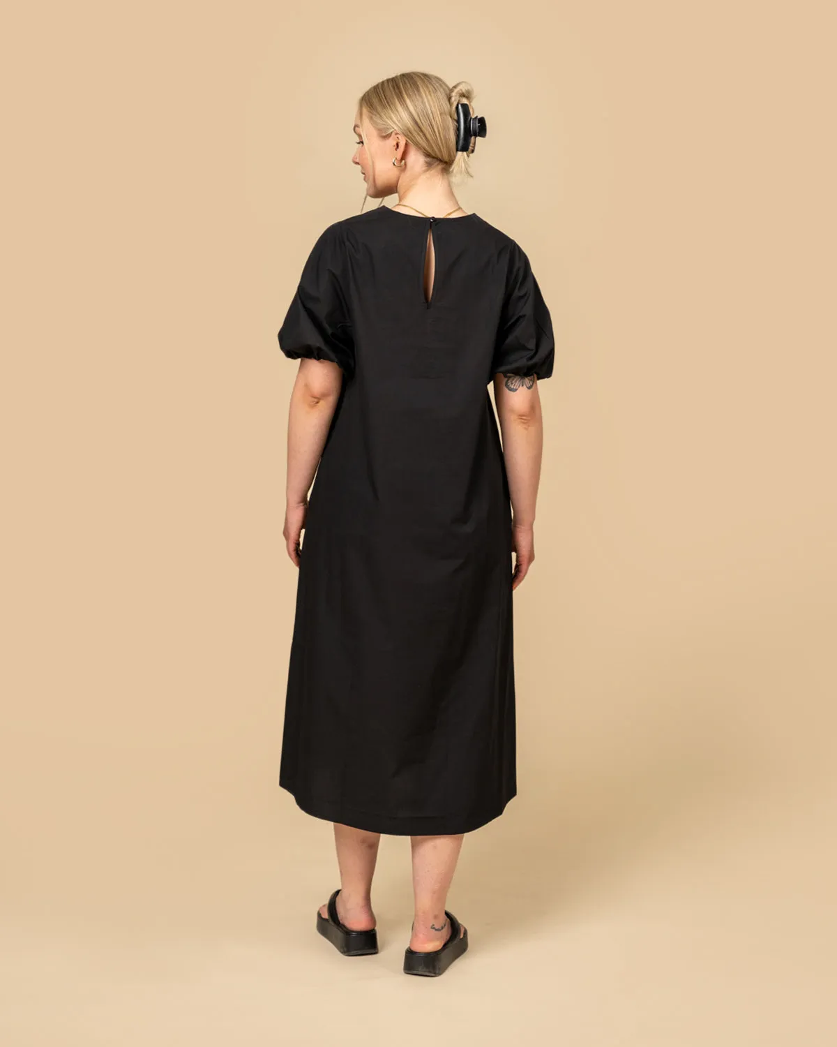 Balloon Sleeve Dress Black sold by Ivalo.com product image thumbnail 2