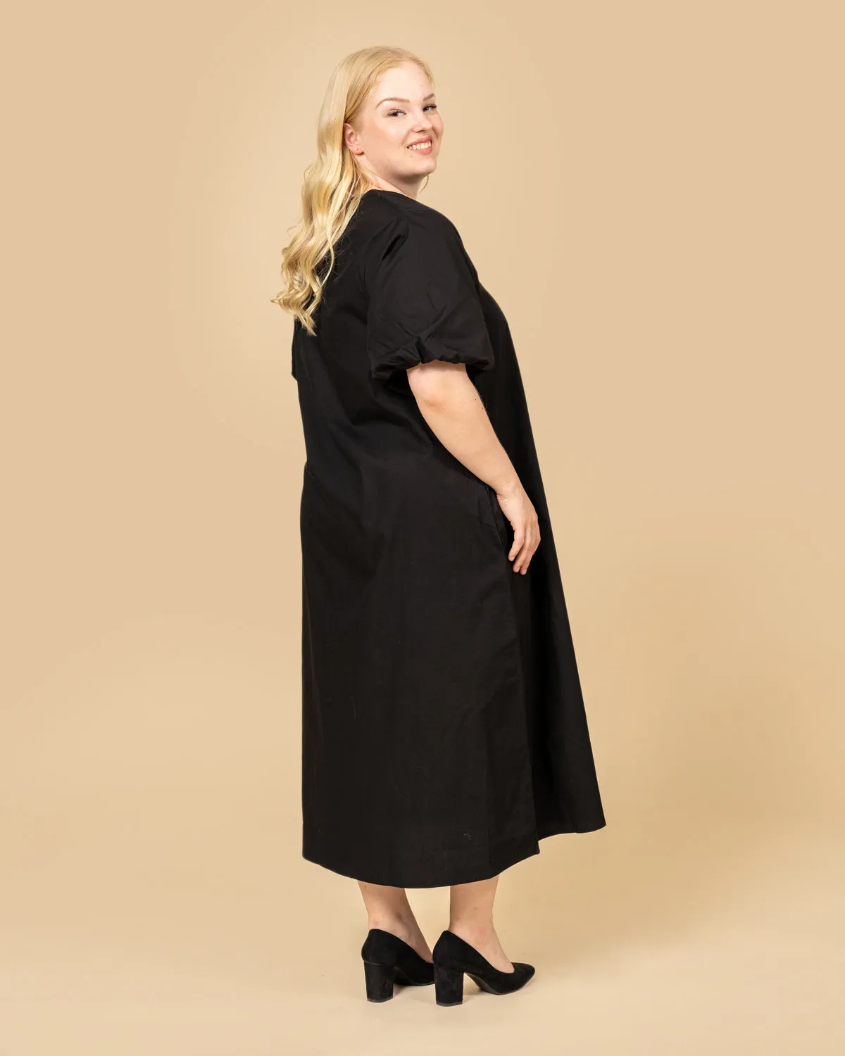 Balloon Sleeve Dress Black sold by Ivalo.com product image thumbnail 4