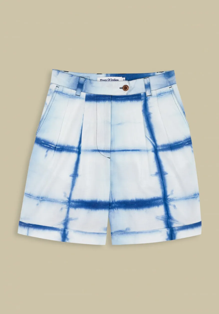 Marisol Short Shibori Natural Indigo sold by Ivalo.com product image thumbnail 2