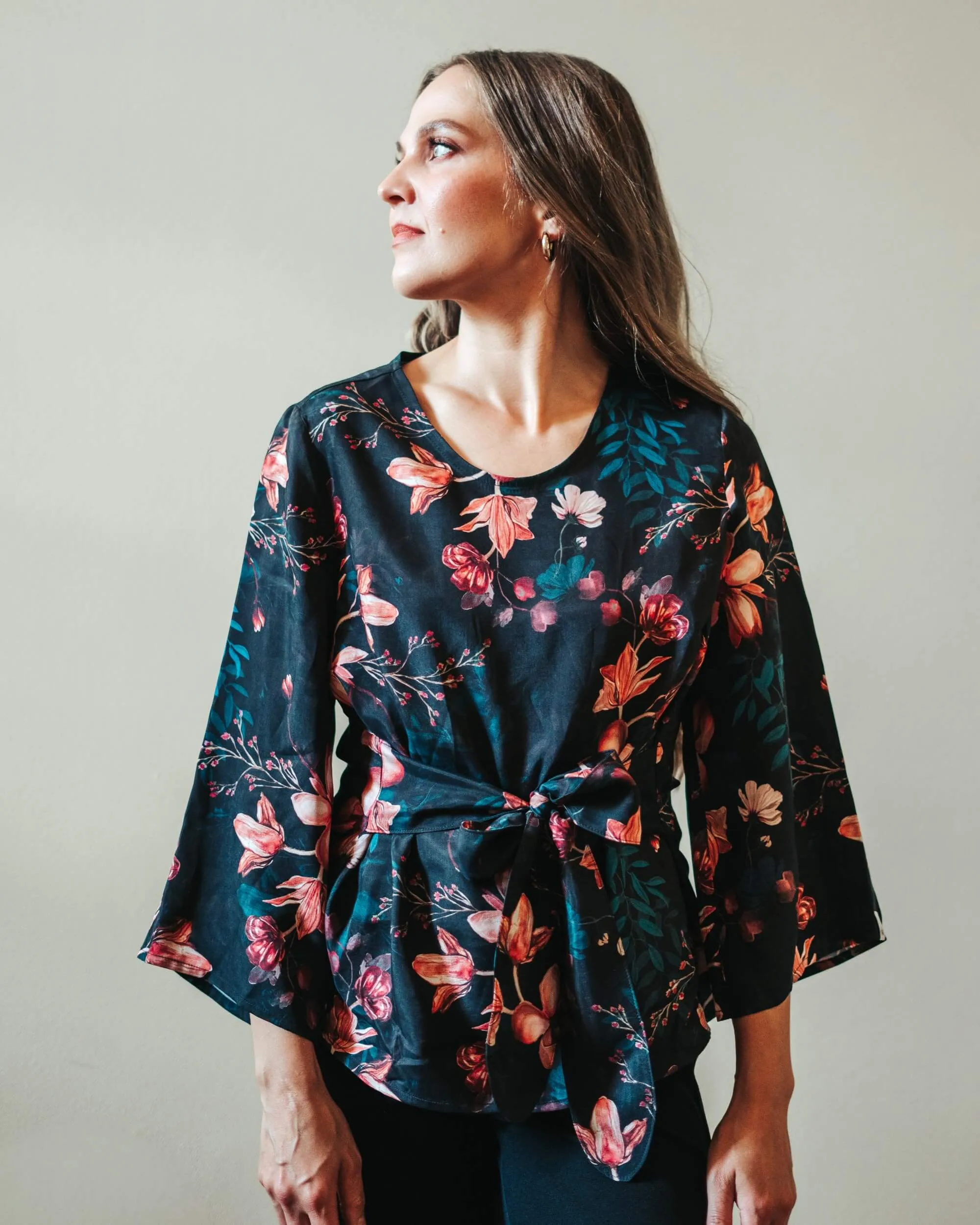 Ophelia Blouse Versailles Blue sold by Ivalo.com