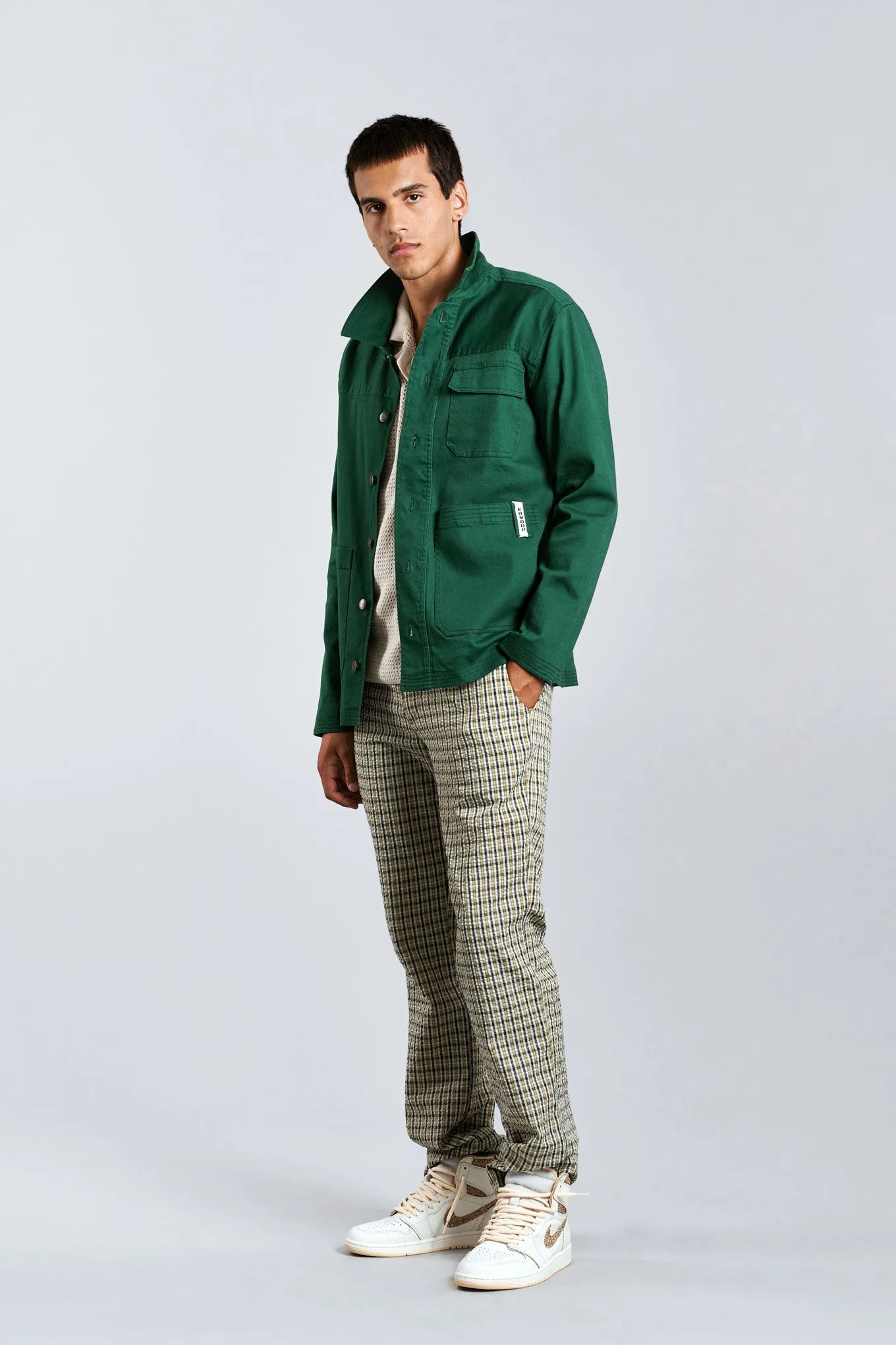 Landon Cotton Jacket Forest Green sold by Ivalo.com product image thumbnail 4
