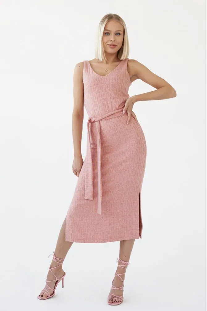 Elena Knitted Dress Pink sold by Ivalo.com product image thumbnail 4