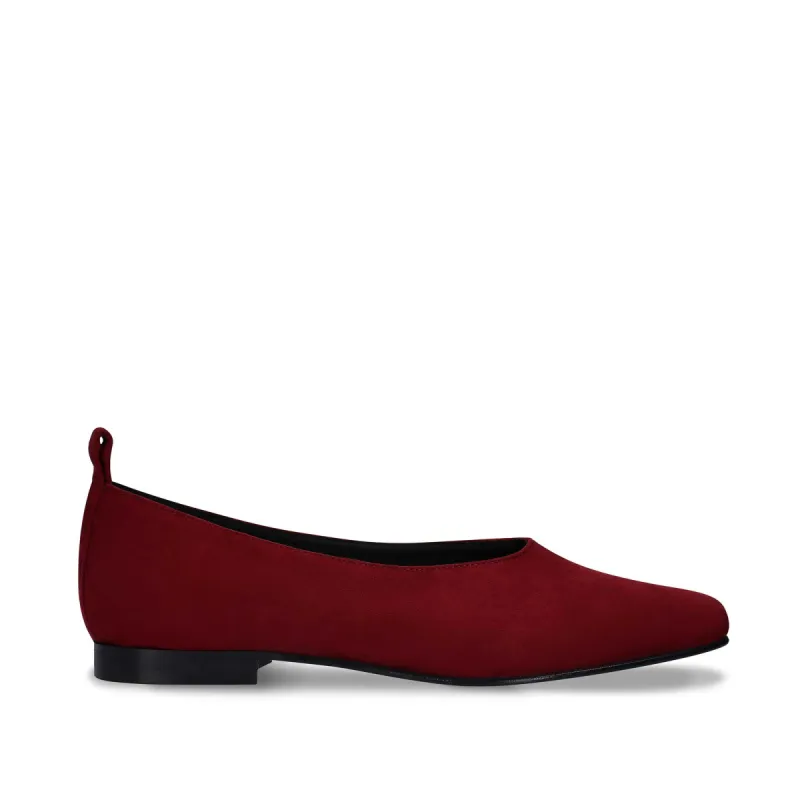 Melita Vegan Ballerina Flats Bordeaux sold by Ivalo.com