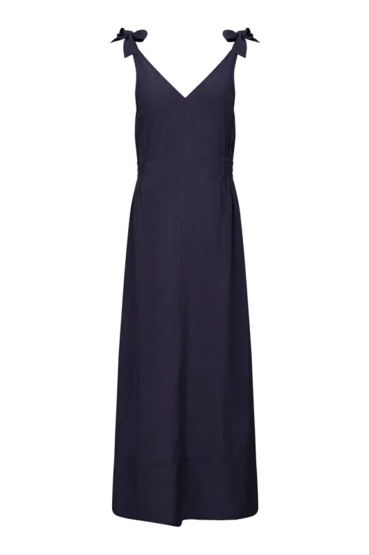 Marnie Rayon Dress Navy Blue sold by Ivalo.com