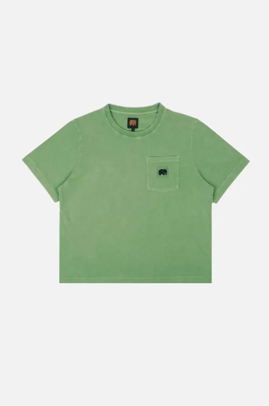 Women's Menorca Pocket T-Shirt Meadow Green sold by Ivalo.com