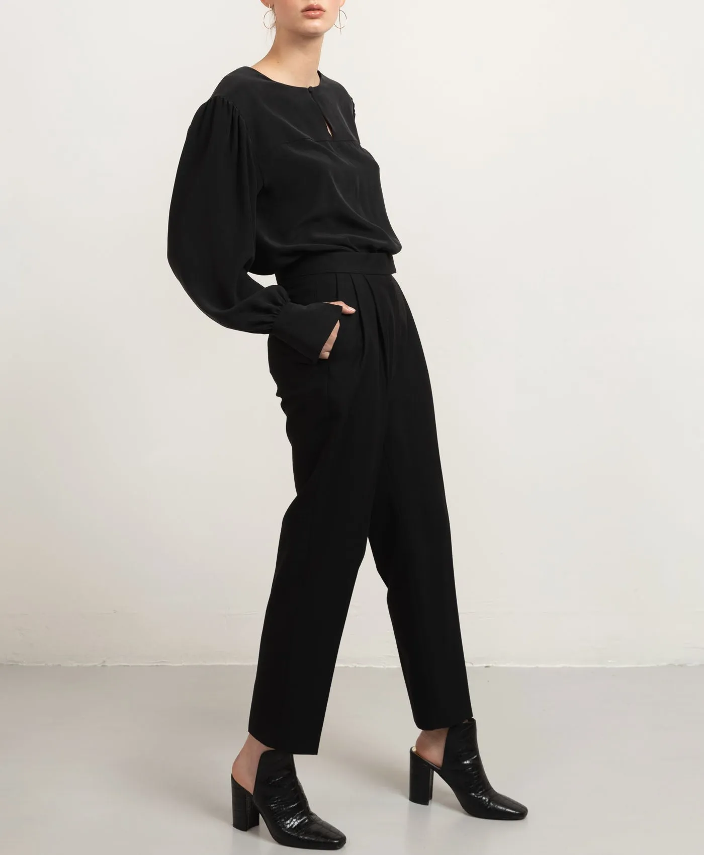 Blaze Silk Blouse Black sold by Ivalo.com product image thumbnail 5