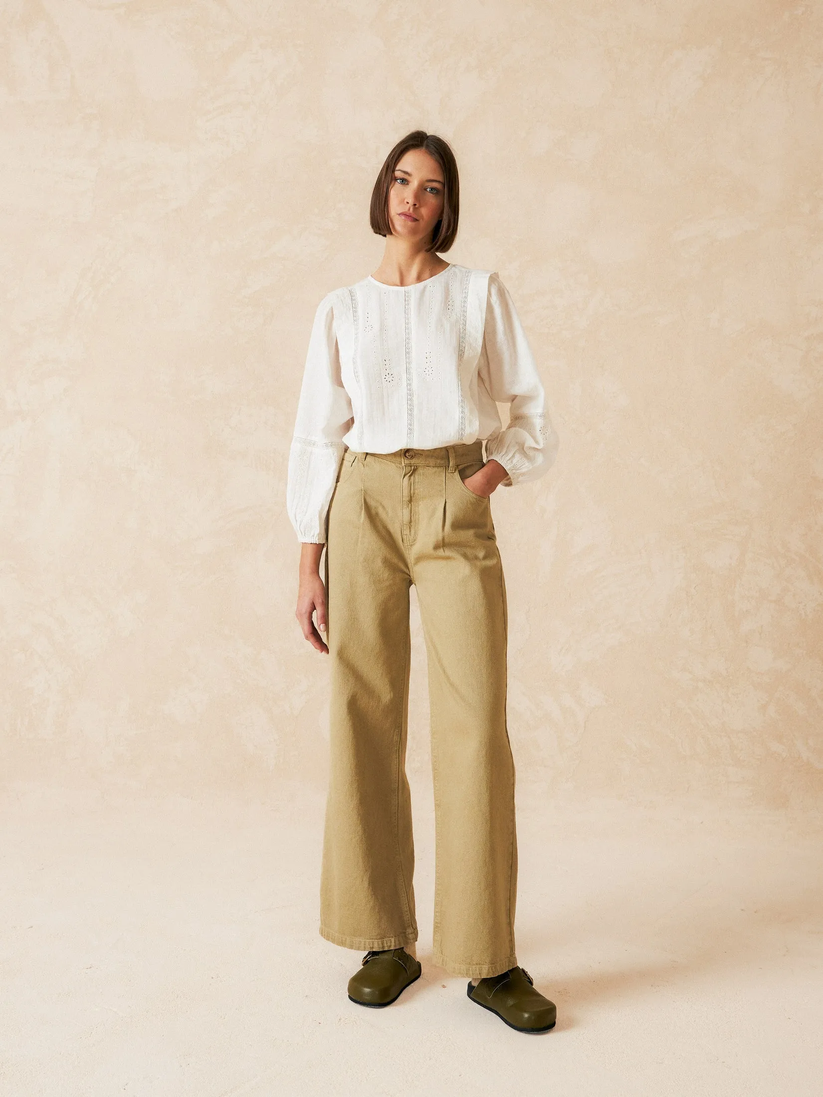 Balloon Sleeve Blouse White sold by Ivalo.com product image thumbnail 4