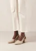 Charlotte Suede Leather Heels Beige sold by Ivalo.com