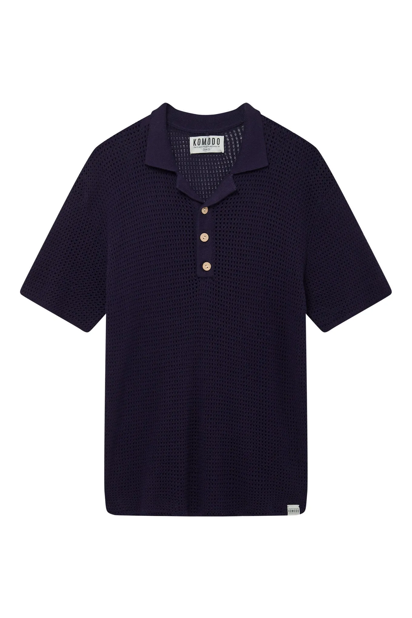 Oliver Cotton Polo Top Navy Blue sold by Ivalo.com