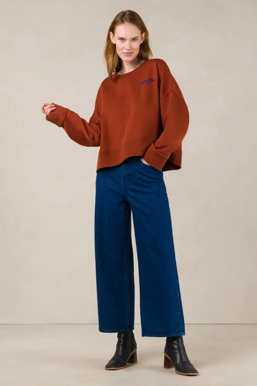 Elisabeth Cropped Jeans Stanley Space Blue Rinse sold by Ivalo.com