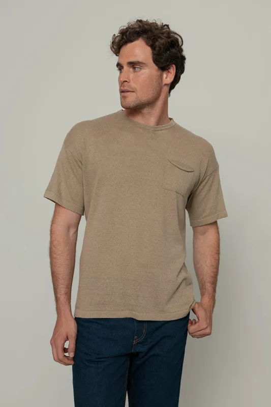 Matteo Men's Linen T-Shirt sold by Ivalo.com