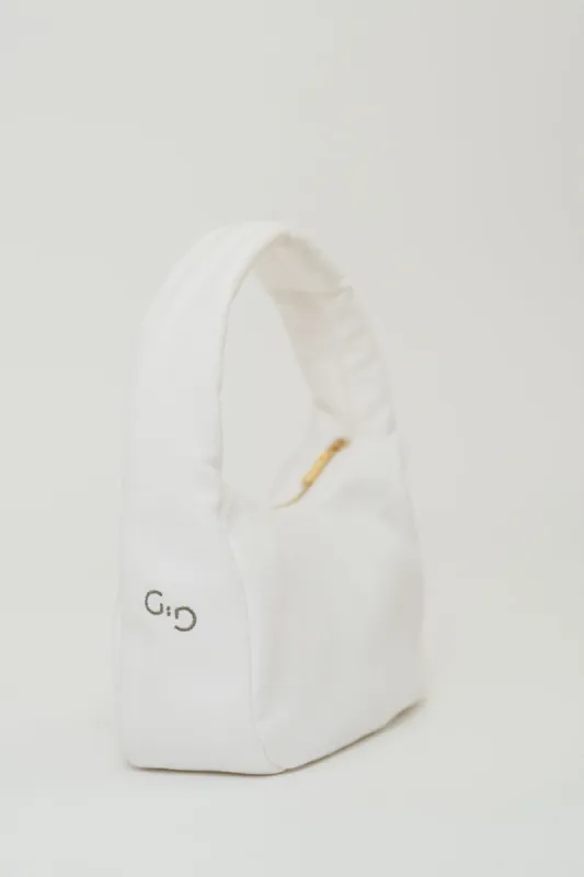 Pillow Shoulder Bag Mini White sold by Ivalo.com
