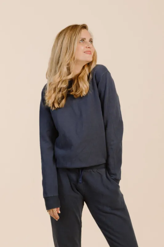 Calma Sweatshirt Navy Blue sold by Ivalo.com