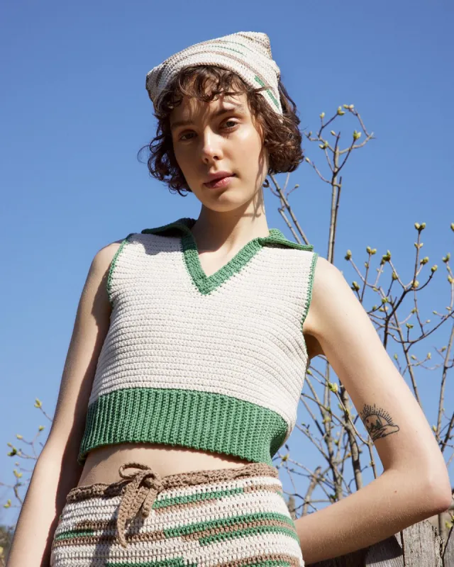 Aukštaitija Crop Top Oat Milk And Land sold by Ivalo.com