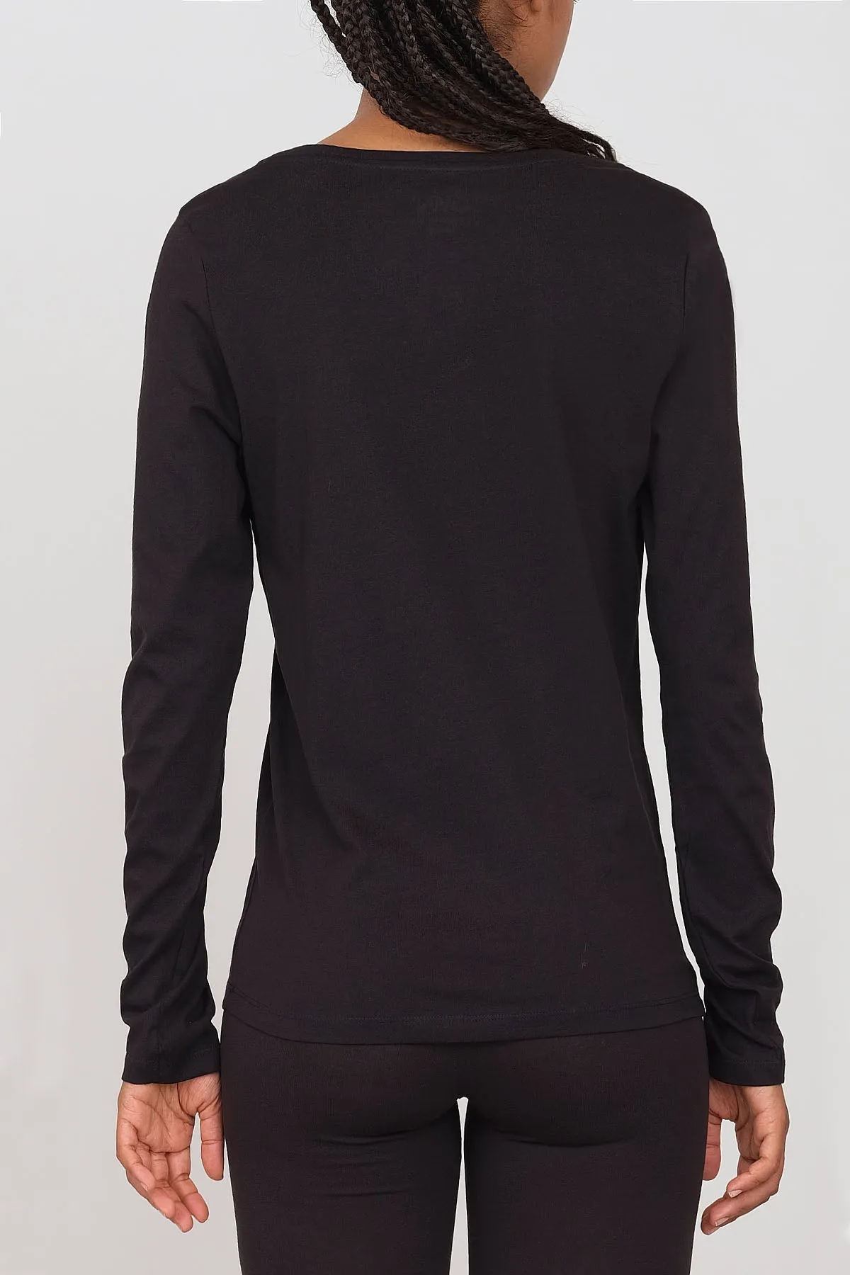 Long Sleeve T-Shirt Black sold by Ivalo.com product image thumbnail 4