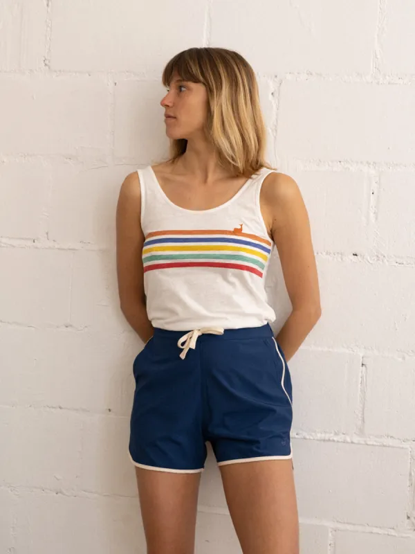 Vele Tank Top Off White sold by Ivalo.com