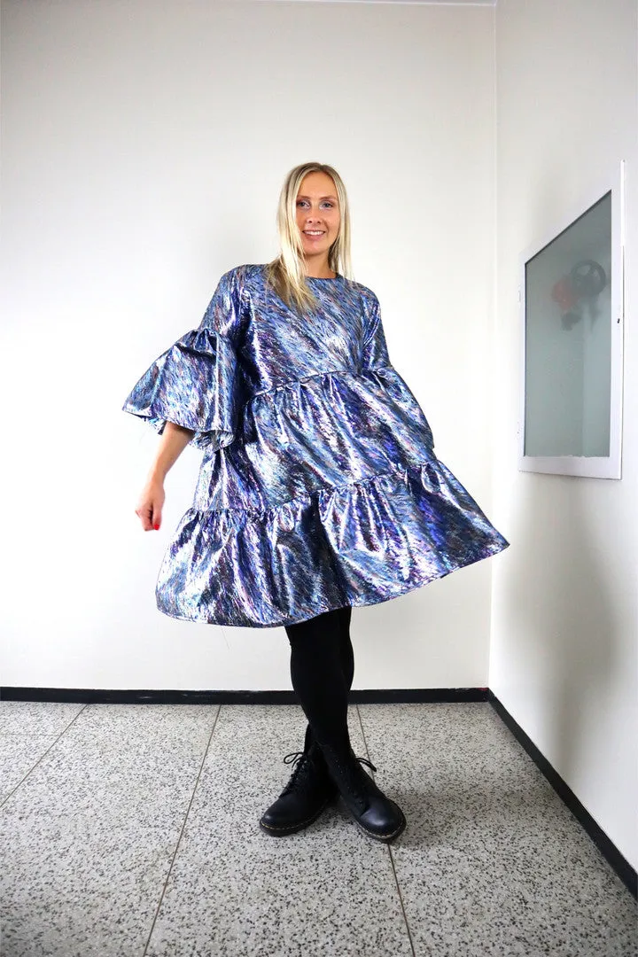 Lush Dress Purple Jacquard sold by Ivalo.com