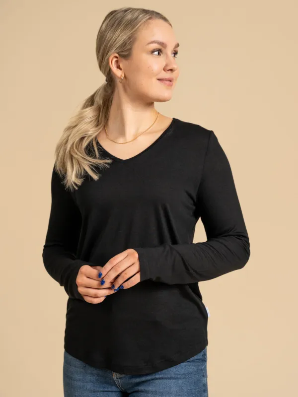 Aava Long Sleeve Shirt Black sold by Ivalo.com