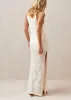 Sorrento Ecru Tricot Maxi Dress sold by Ivalo.com