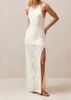 Sorrento Ecru Tricot Maxi Dress sold by Ivalo.com