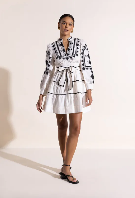 Amalie Short Dress Vanilla White sold by Ivalo.com