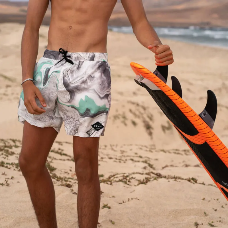 Swim Boxer Medium Gray Marble sold by Ivalo.com