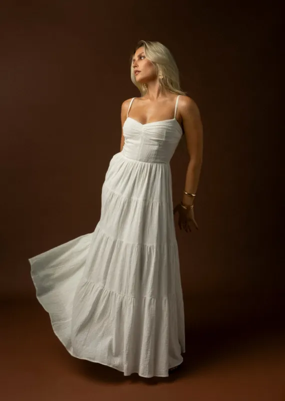Vita Maxi Dress White sold by Ivalo.com