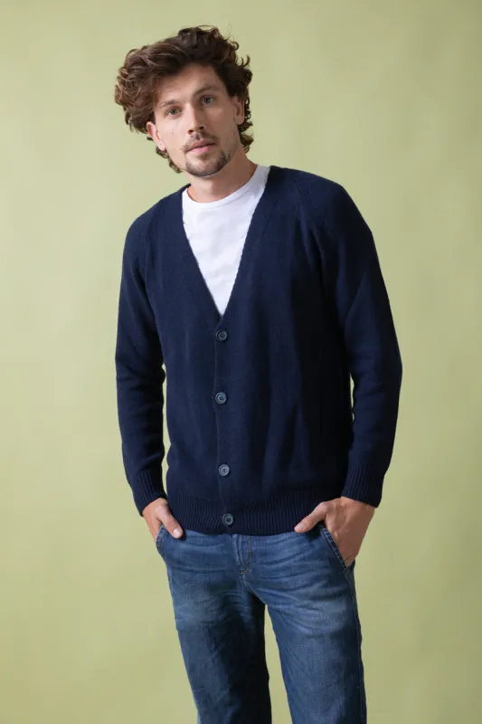 Giovanni Unisex Recycled Cashmere Cardigan sold by Ivalo.com