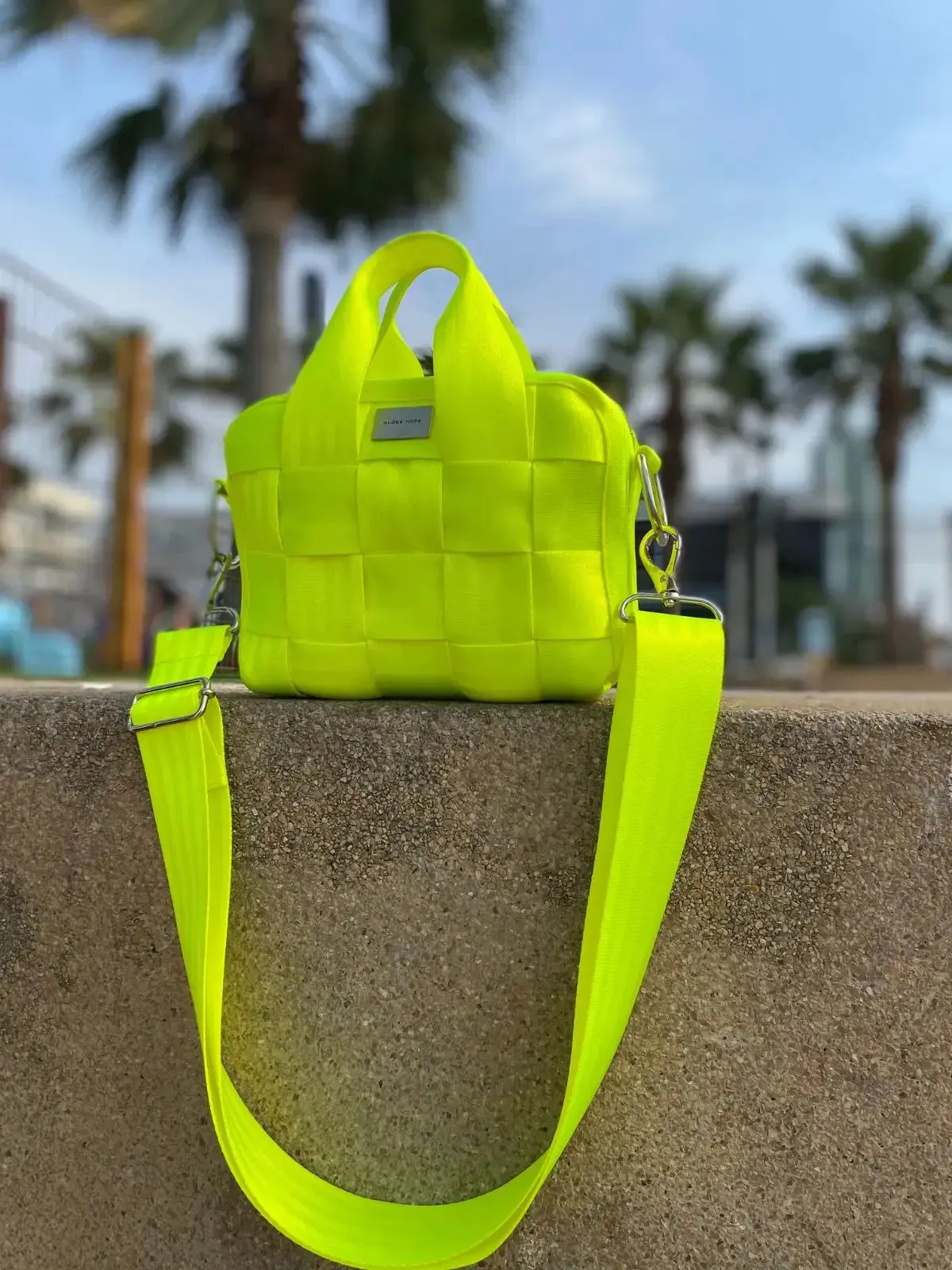 Hilla Bag Neon Yellow sold by Ivalo.com product image thumbnail 3
