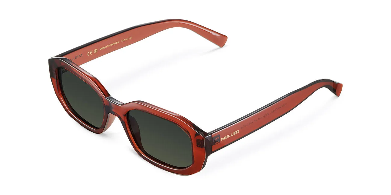 Kessie Sunglasses Maroon Olive sold by Ivalo.com product image thumbnail 2