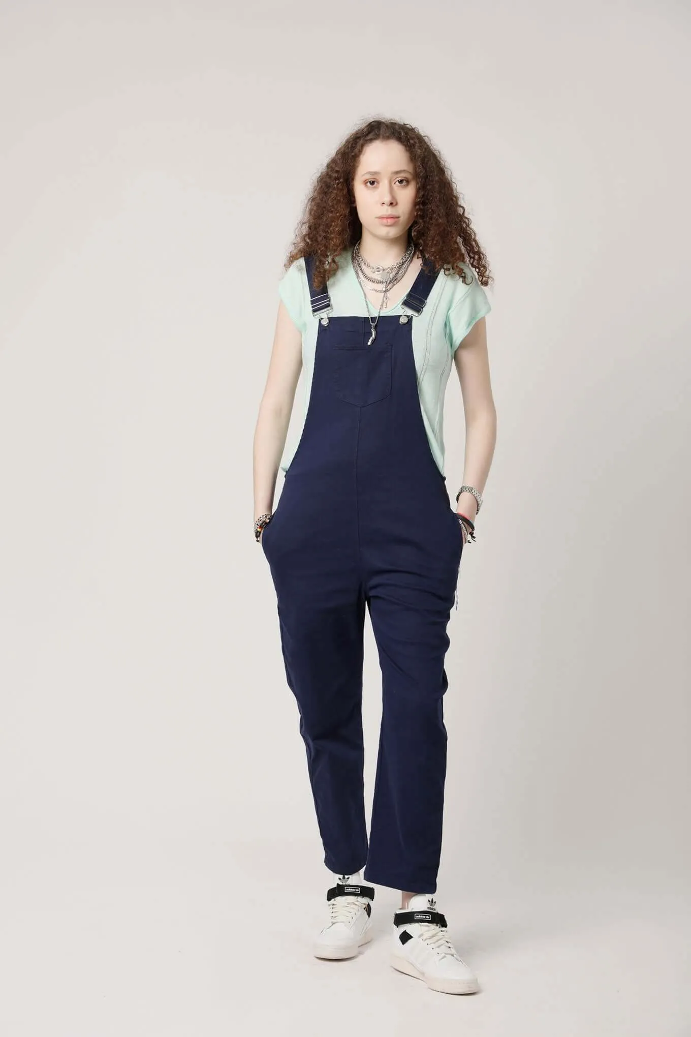 Joy Cotton Dungarees Navy Blue sold by Ivalo.com product image thumbnail 2
