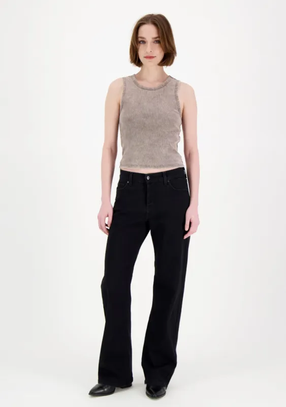 Nicolet Wide Leg Jeans Black sold by Ivalo.com