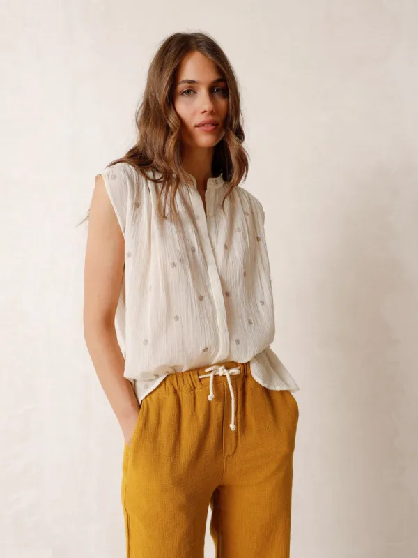 Crepe Gauze Shirt sold by Ivalo.com