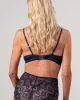 Lace Mesh Plunge Bralette Navy Blue sold by Ivalo.com
