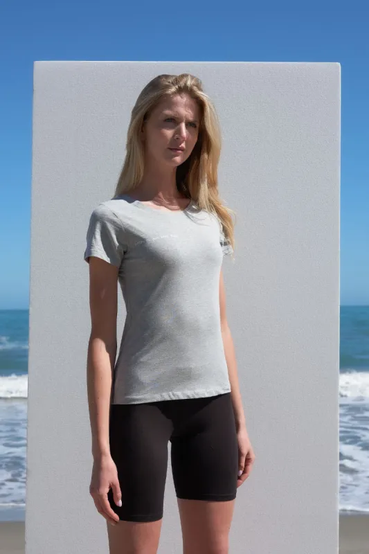 Printed T-Shirt Grey Melange sold by Ivalo.com