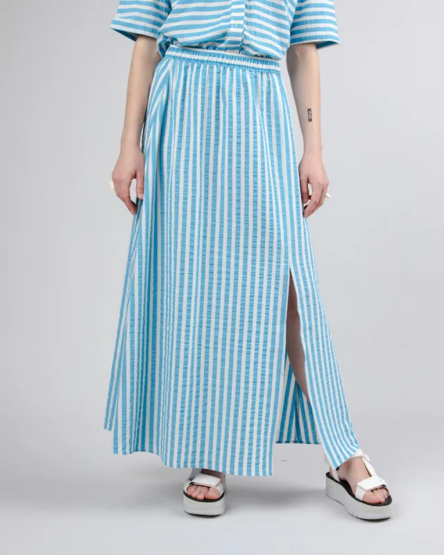 Stripes Long Skirt Blue sold by Ivalo.com