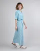 Stripes Long Skirt Blue sold by Ivalo.com