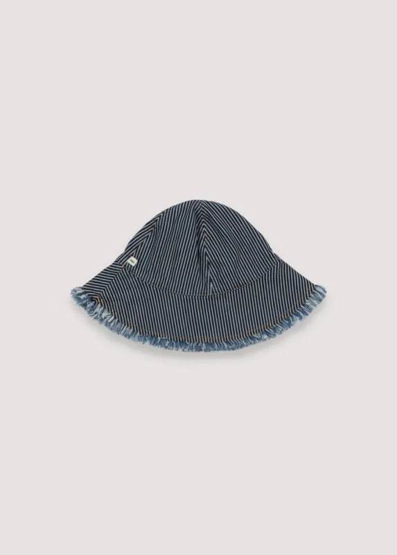 Ventura Denim Hat Striped Denim Blue sold by Ivalo.com