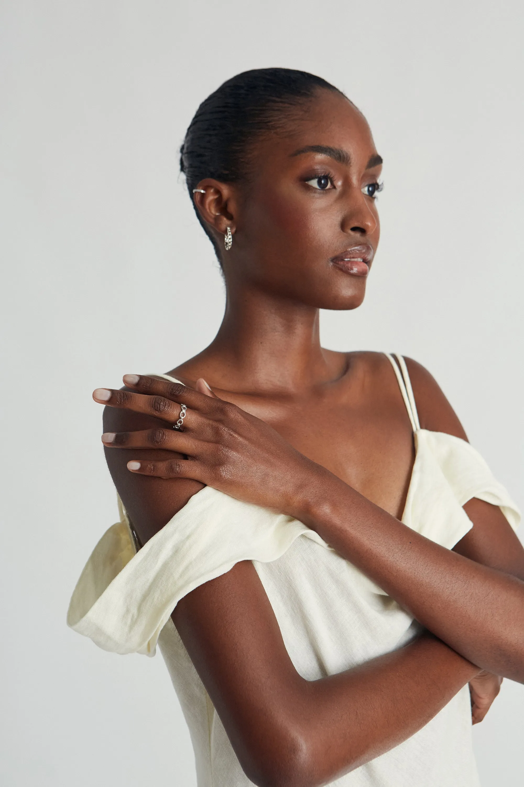 Greek Earcuff Silver sold by Ivalo.com product image thumbnail 4