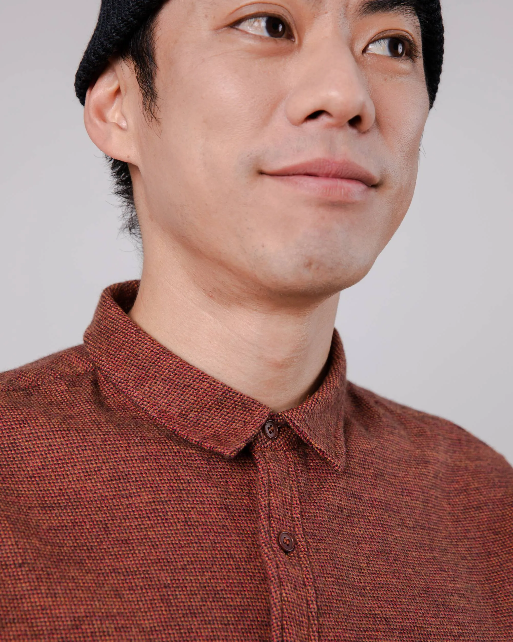 Mouline Flannel Regular Shirt Orange sold by Ivalo.com product image thumbnail 3