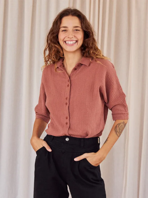 Guguan Blouse Rose sold by Ivalo.com