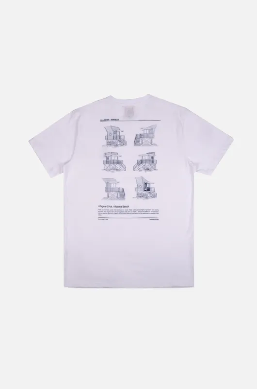 Hut Blueprint T-Shirt Antonyo Marest x Trendsplant sold by Ivalo.com