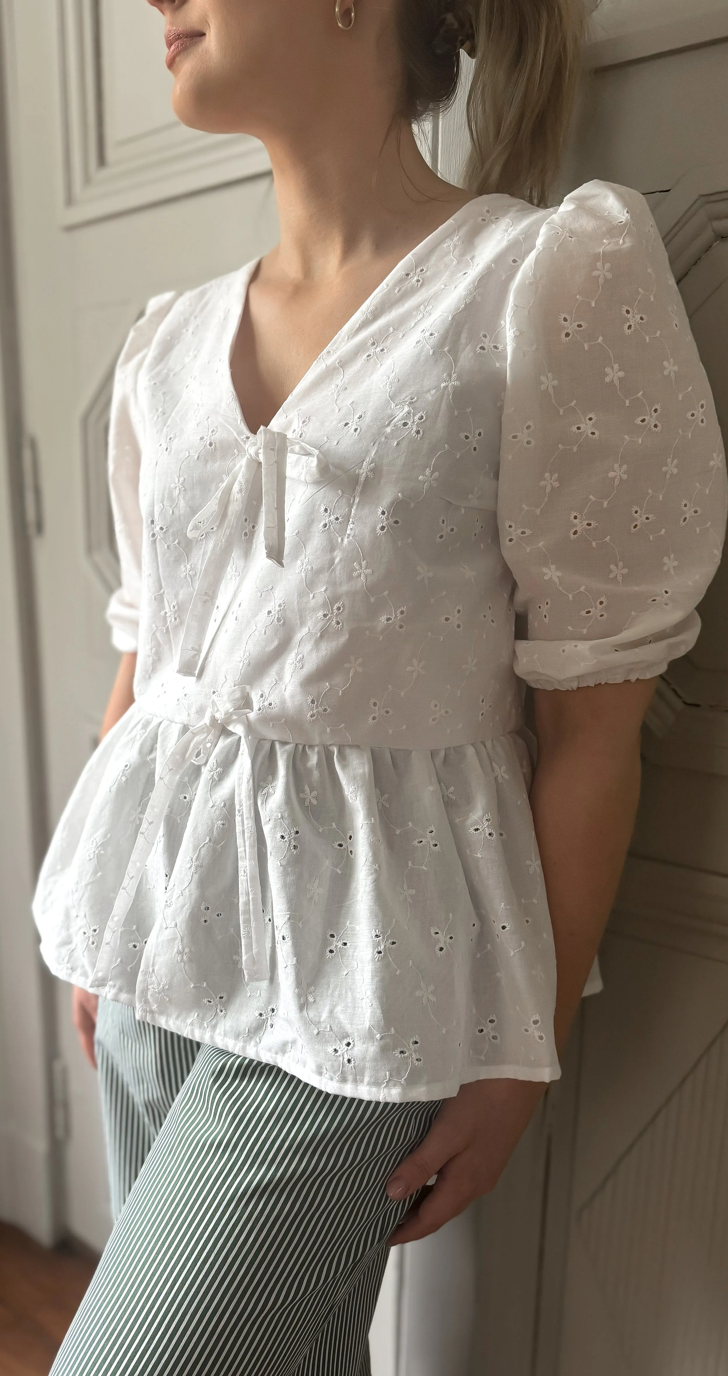 Embroidered Flower Blouse sold by Ivalo.com product image thumbnail 4