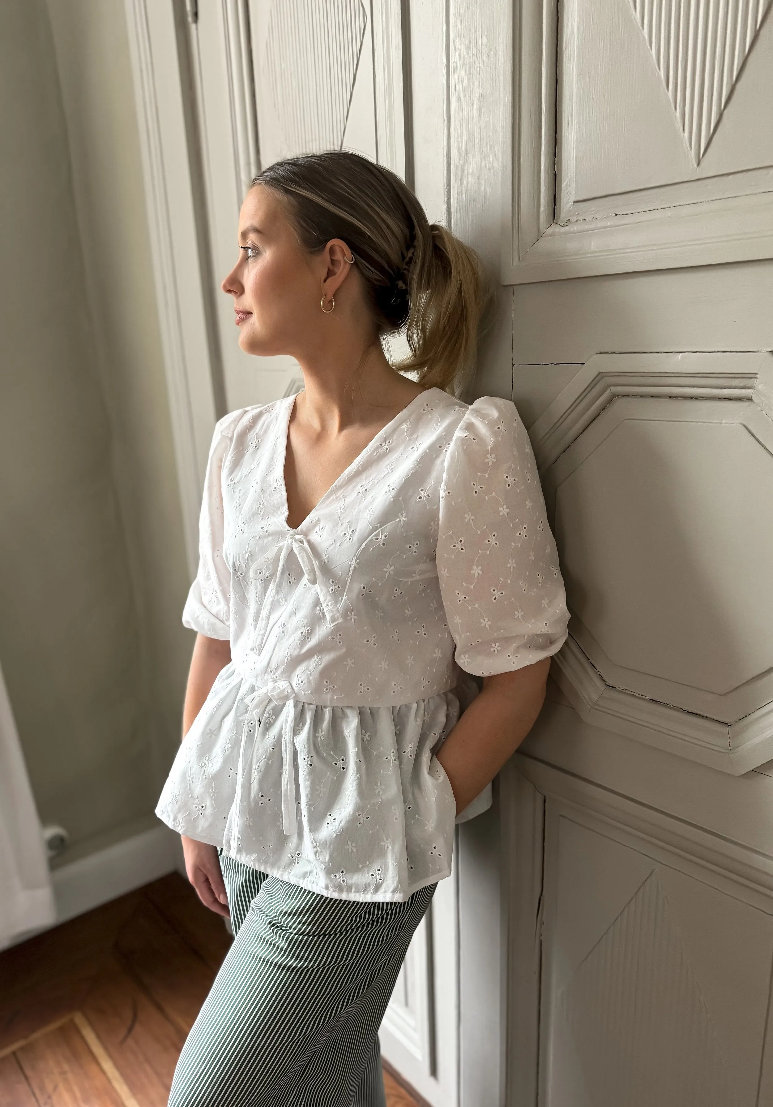 Embroidered Flower Blouse sold by Ivalo.com product image thumbnail 3