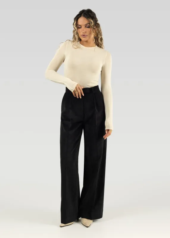 Lewis Corduroy Trousers Black sold by Ivalo.com