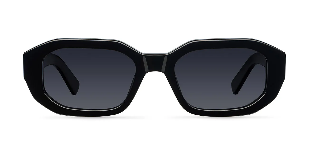 Kessie Sunglasses All Black sold by Ivalo.com